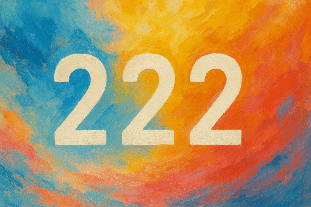 222 Angel Number Meaning