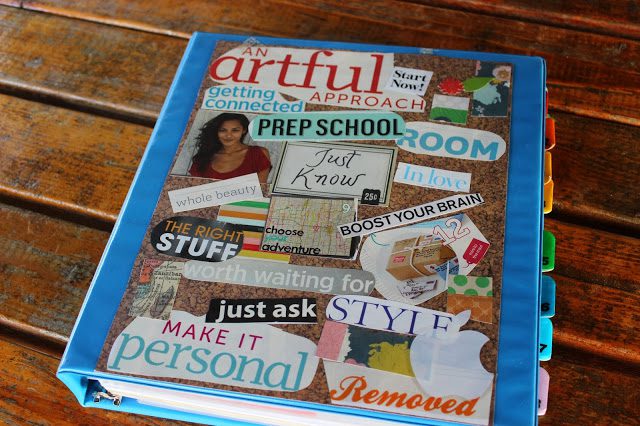 Binder Vision Board