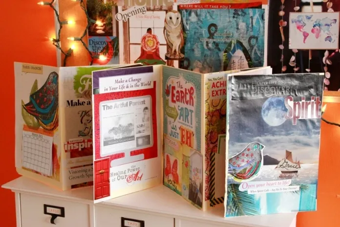 Fold Up Vision Board