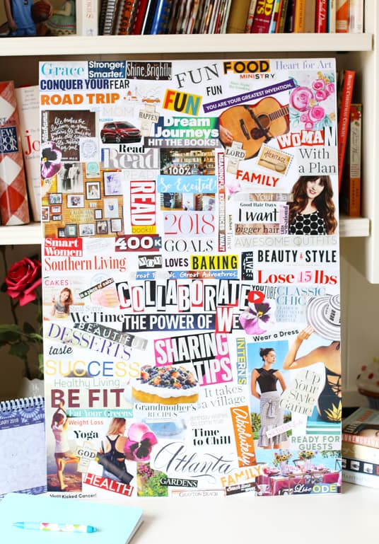 Mom Loves Baking Vision Board